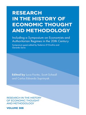 cover image of Research in the History of Economic Thought and Methodology